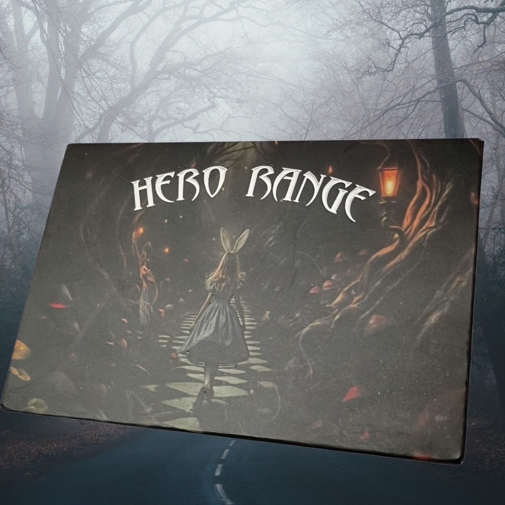 NWT Hero Range Eyeshadow Palette 15 Haunting Halloween Colors Alice Exp 2028